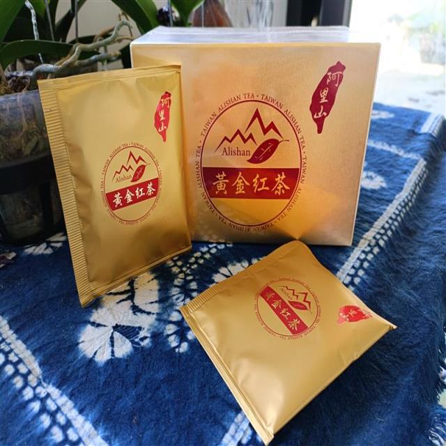 阿里山黃金紅茶茶包(散裝),香香久溢咖啡莊園