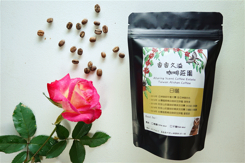 香香久溢日曬咖啡豆(微酸)1/4磅,香香久溢咖啡莊園