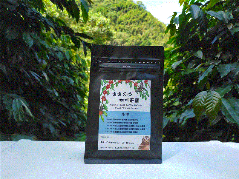 香香久溢水洗咖啡豆【微酸】1/2磅,香香久溢咖啡莊園